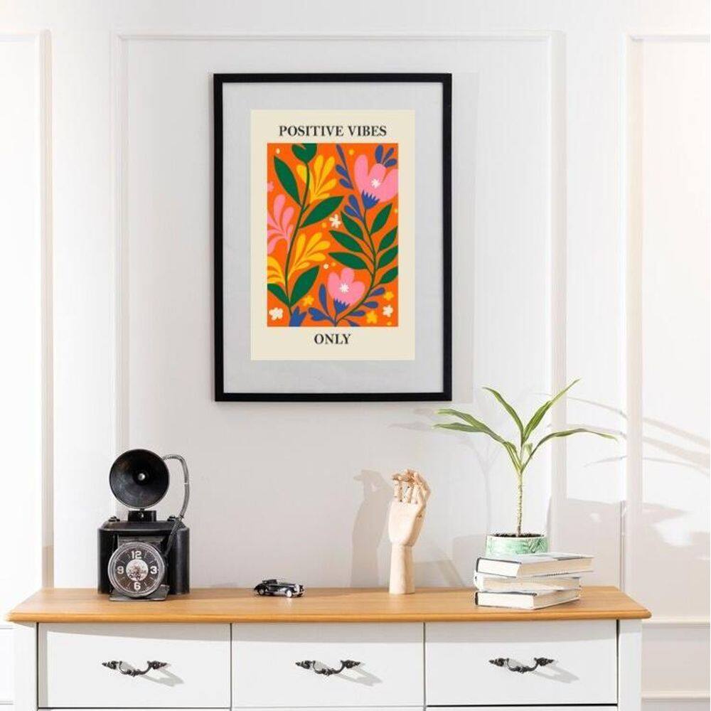 Quadro Matisse Positive Vibes - 60X48Cm