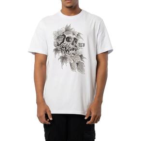 Camiseta MCD Caveira Caligrafitti SM25 Masculina Branco