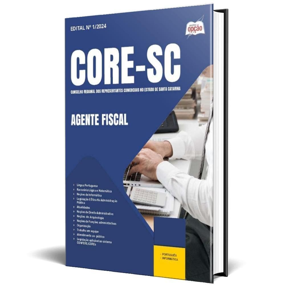 Apostila Core Sc 2024 - Agente Fiscal