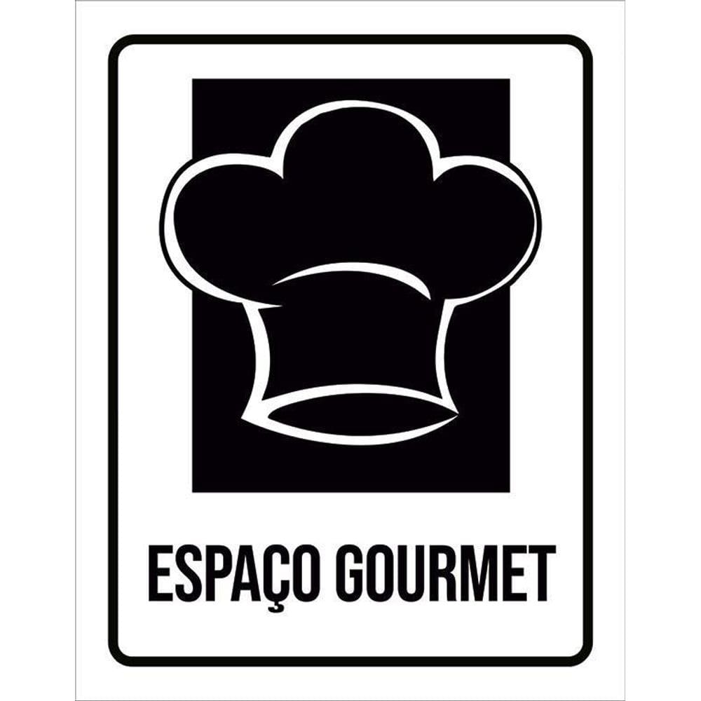 Kit 3 Placas Condomínio Ambiente Espaço Gourmet