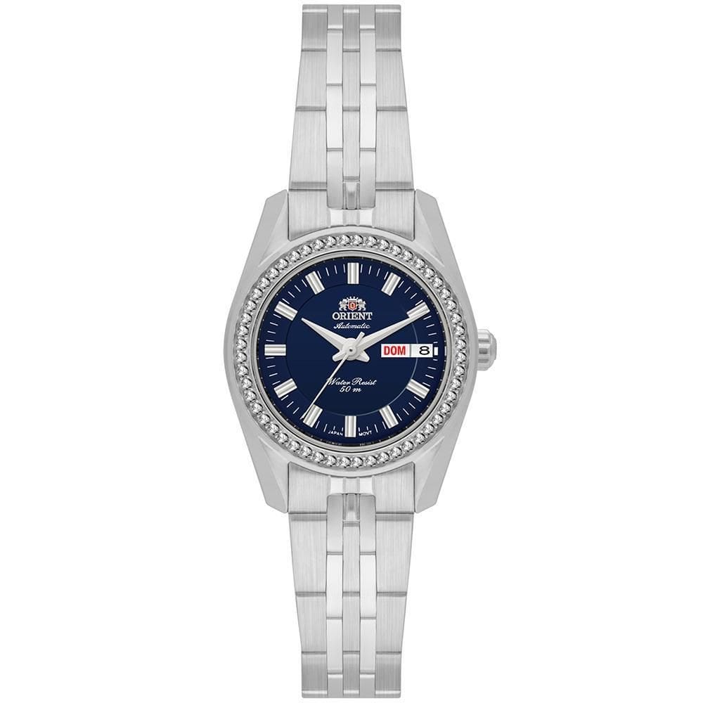 Relógio Orient Feminino Ref: Nh6Ss006 D1Sx Prateado