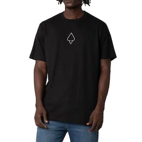 Camiseta MCD Caveira Rosas Oversized SM25 Masculina Preto
