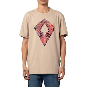 Camiseta MCD Pipa Esqueleto Raio X SM25 Areia Catedral