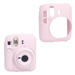 Capinha Tpu Emborrachado Flexível Para Câmera Instax Mini 12