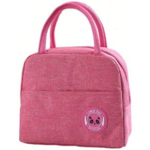 Bolsa Térmica Portátil Com Isolamento Térmico Rosa