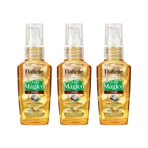 Oleo Capilar Dabelle 45Ml Magico Coco - Kit Com 3Un