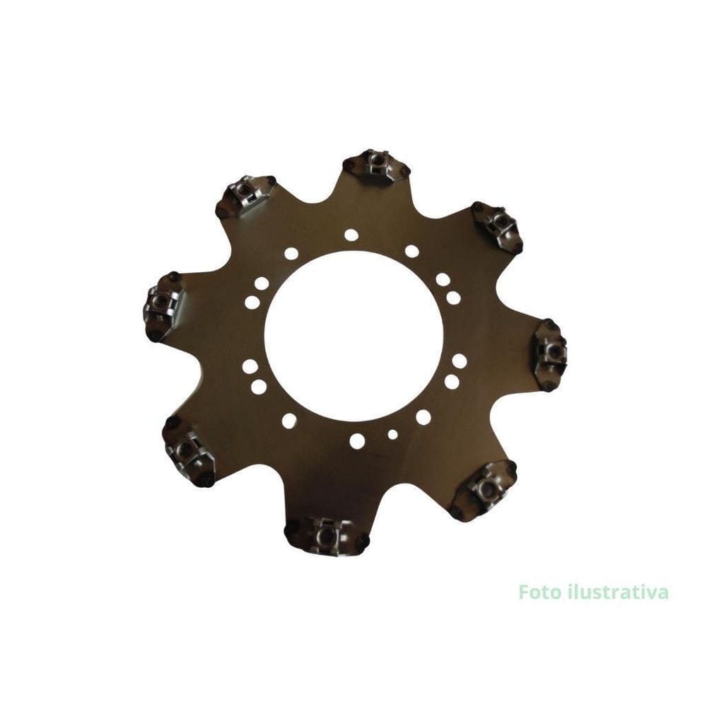 Placa Motriz C/Porca Dana Para Carregadeira Michigan 55C 45C