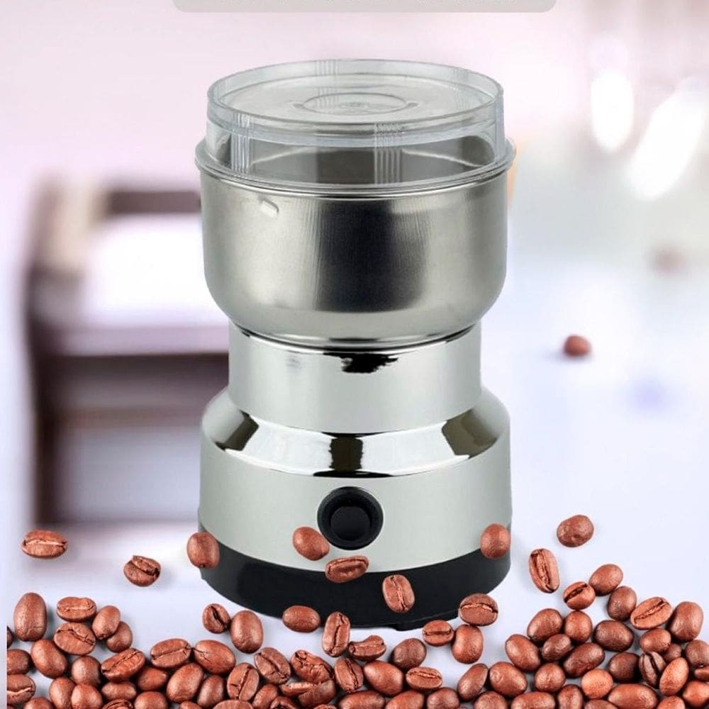 Mini Triturador De Café Portátil Elétrico Ideal Grãos 110V