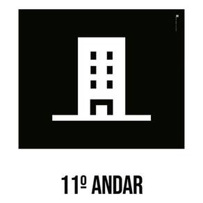 Kit 3 Placas Desenho - 11 Andar