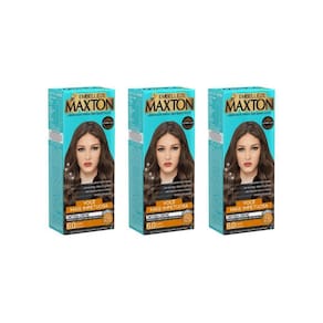 Coloraçao Maxton 6.0 Louro Escuro Conquista-Kit C/3Un