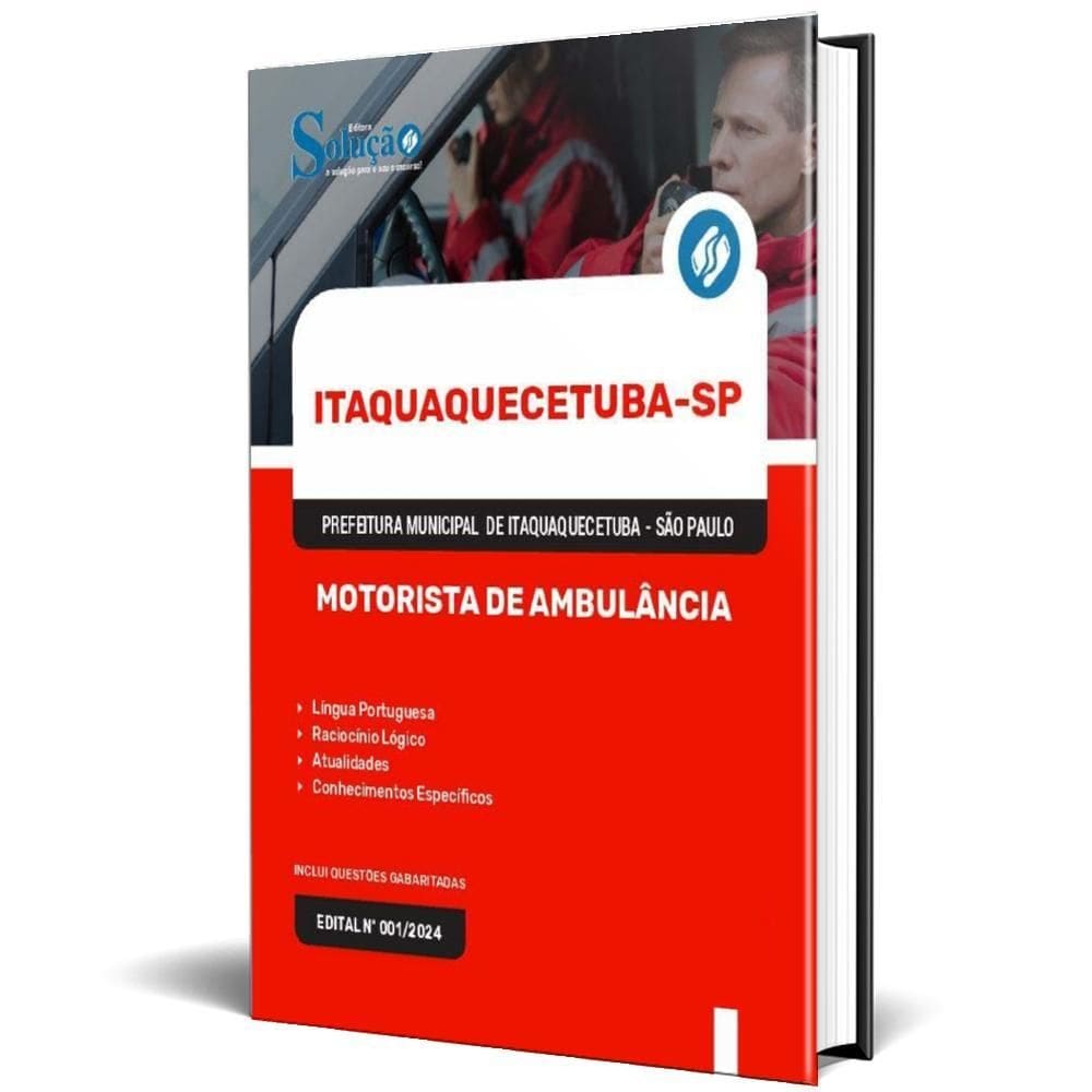 Apostila Prefeitura Itaquaquecetuba Sp 2024 Motorista