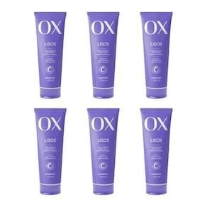 Shampoo Ox 200Ml Lisos - Kit Com 6Un