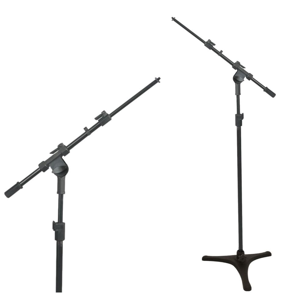 Suporte,Pedestal Microfone,Base De Ferro,Telescópico,Girafa