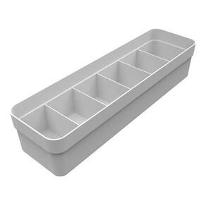 Organizador De Gavetas Colmeia Com Divisórias Logic P Branco