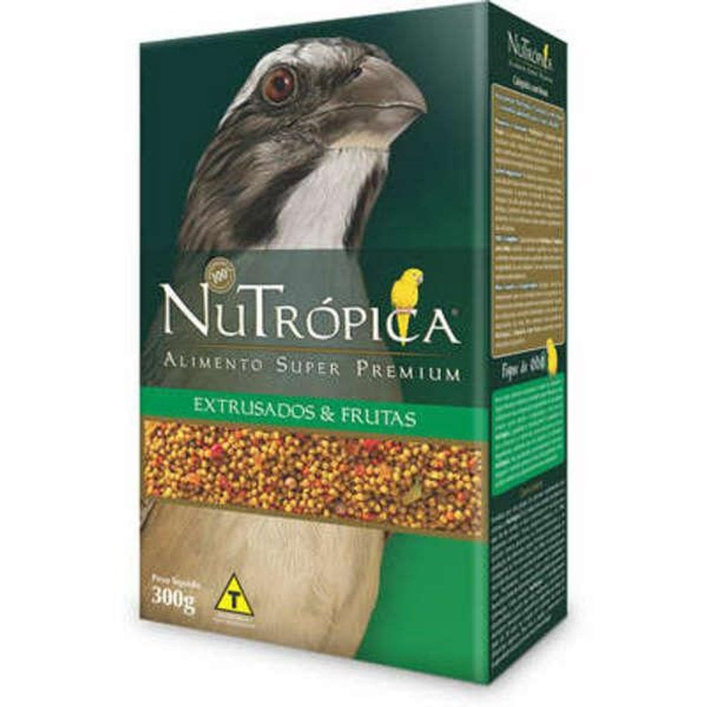 Ração Nutrópica Trinca Ferro - Completo com Frutas e Pimenta