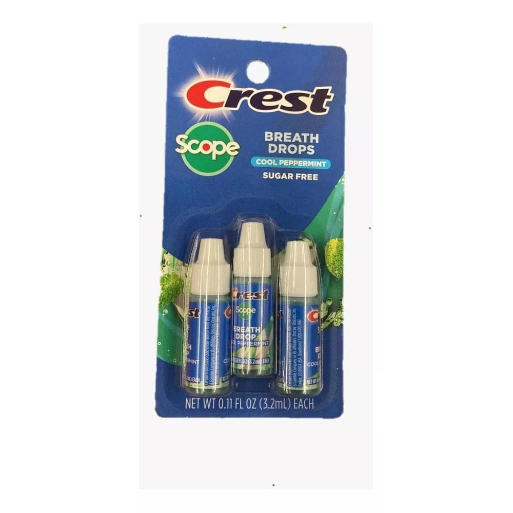 Crest Scope Breath Drops Cool Peppermint Hálito Refrescante