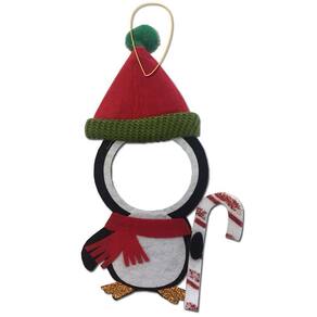 Enfeite Ávore De Natal Boneco Pinguim Porta Fotos Multiart