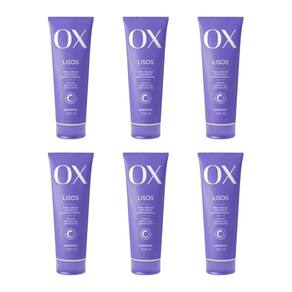Shampoo Ox 200Ml Lisos - Kit Com 6Un
