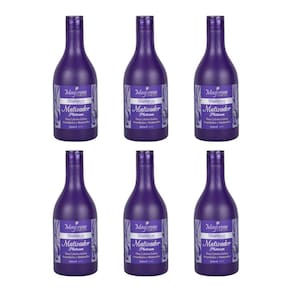 Condicionador Maycrene Matizador Platinum 500Ml - Kit 6Un