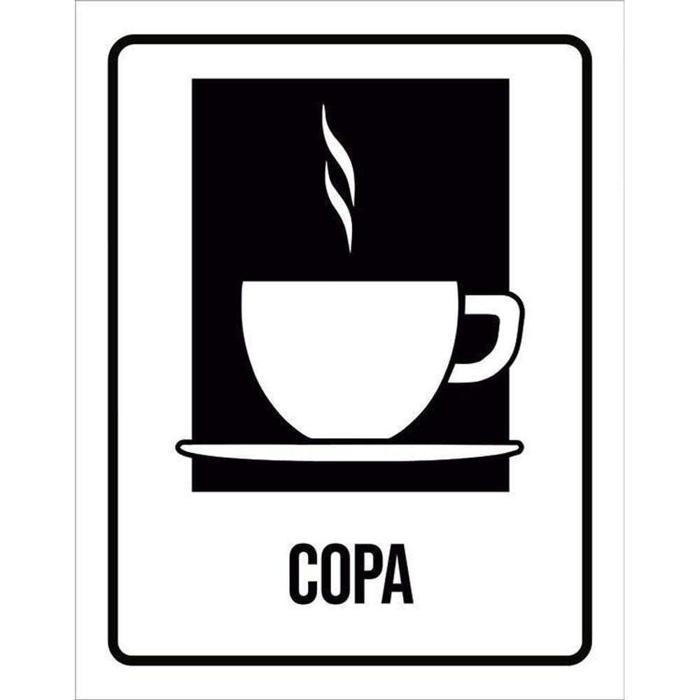 Placa Condomínio Ambiente Copa 36X46