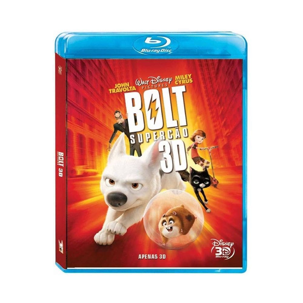 Bolt - Supercão - 3D Blu-Ray - Bolt 2008