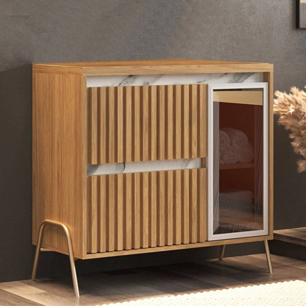 Gabinete de Banheiro 80cm sem Cuba Ref 821 Itapuã/Thassus