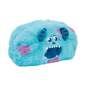 Estojo Pelúcia Com Zíper Dupla Face Monstros S.A Fluffy Dac