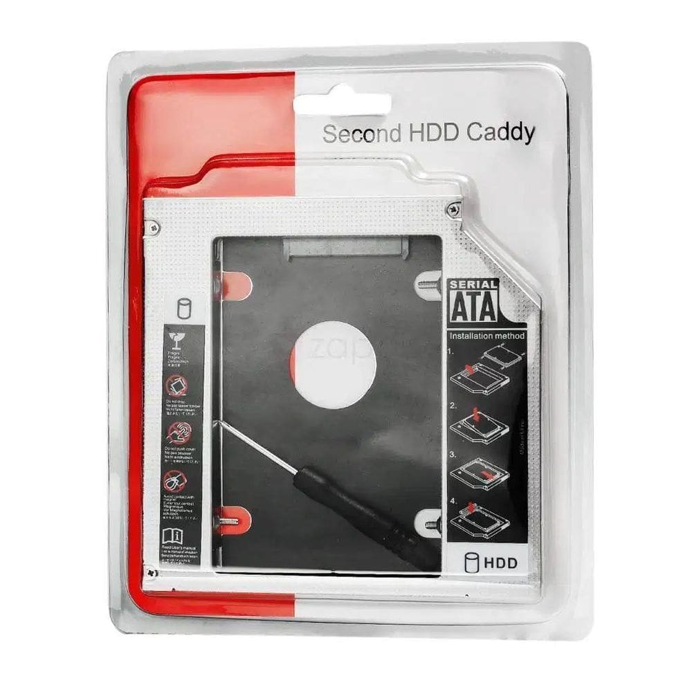 Case Para Hd Ou Ssd Notebook Drive Caddy 12.7Mm