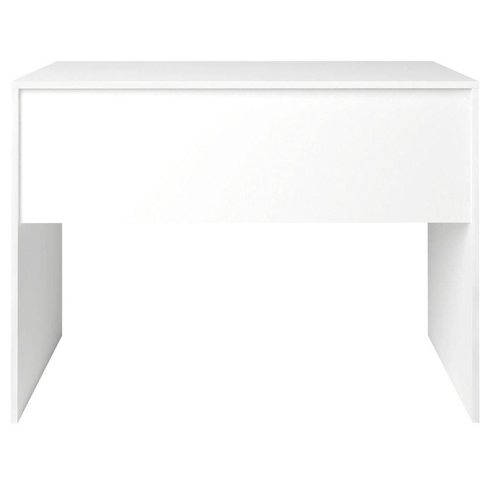 Escrivaninha College Ii Office Mesa De Estudos Com Gavetas Branco