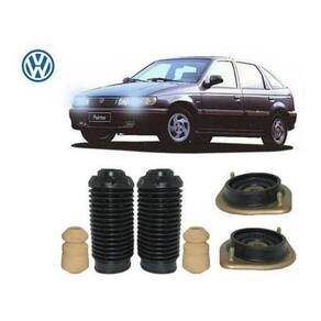 Kit 2 Coxim Batente Coifa Dianteiro Pointer 1993 1994 1995