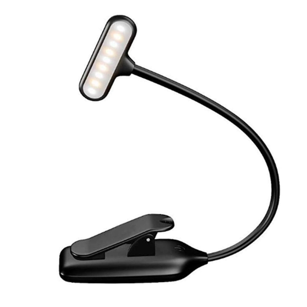 Luminária 9 Leds Recarregável,Flexível Estante Partitura