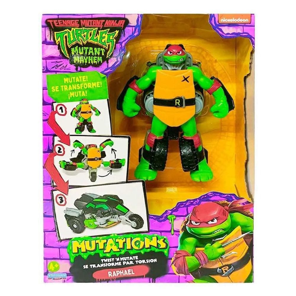 Moto Mutante Raphael As Tartarugas Ninja Sunny 3755A