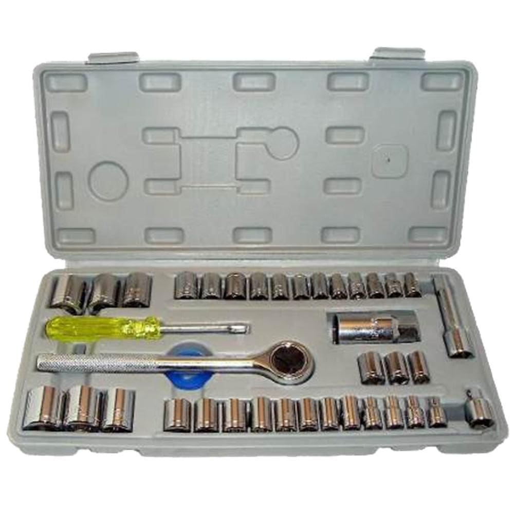 Kit Chave Catraca Reversível 40 Peças Maleta Nm Ferramentas