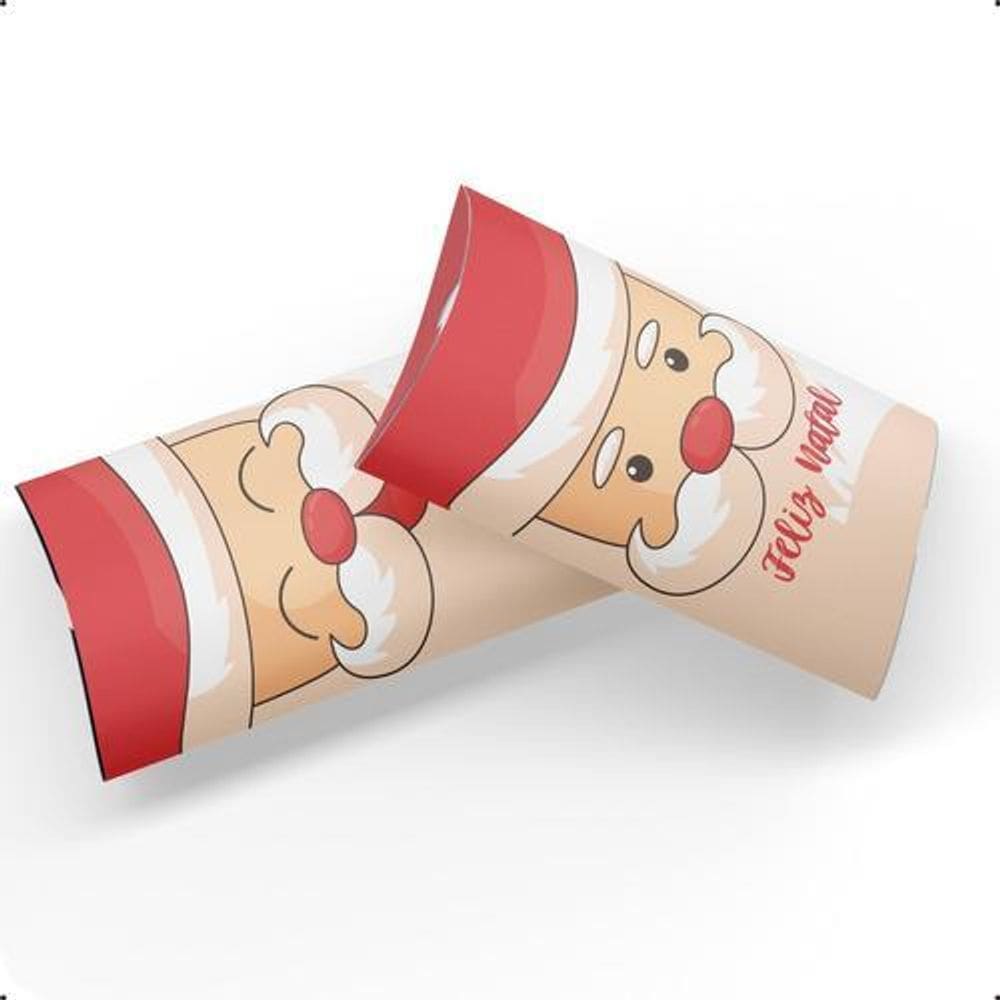50 Caixinhas Travesseiro Papai Noel Lembrancinhas Natal