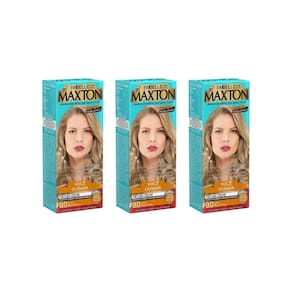 Coloraçao Maxton 9.0 Louro Claro-Kit C/3Un