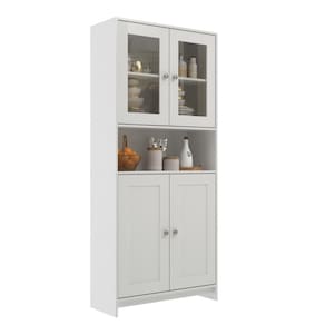 Armário De Cozinha Americano 4 Portas Ac4005 Branco Decibal