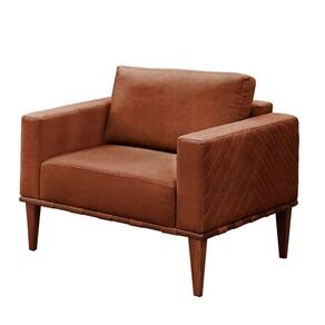 Conjunto 2 Poltronas Bella Courino Castellar Móbile Caramelo