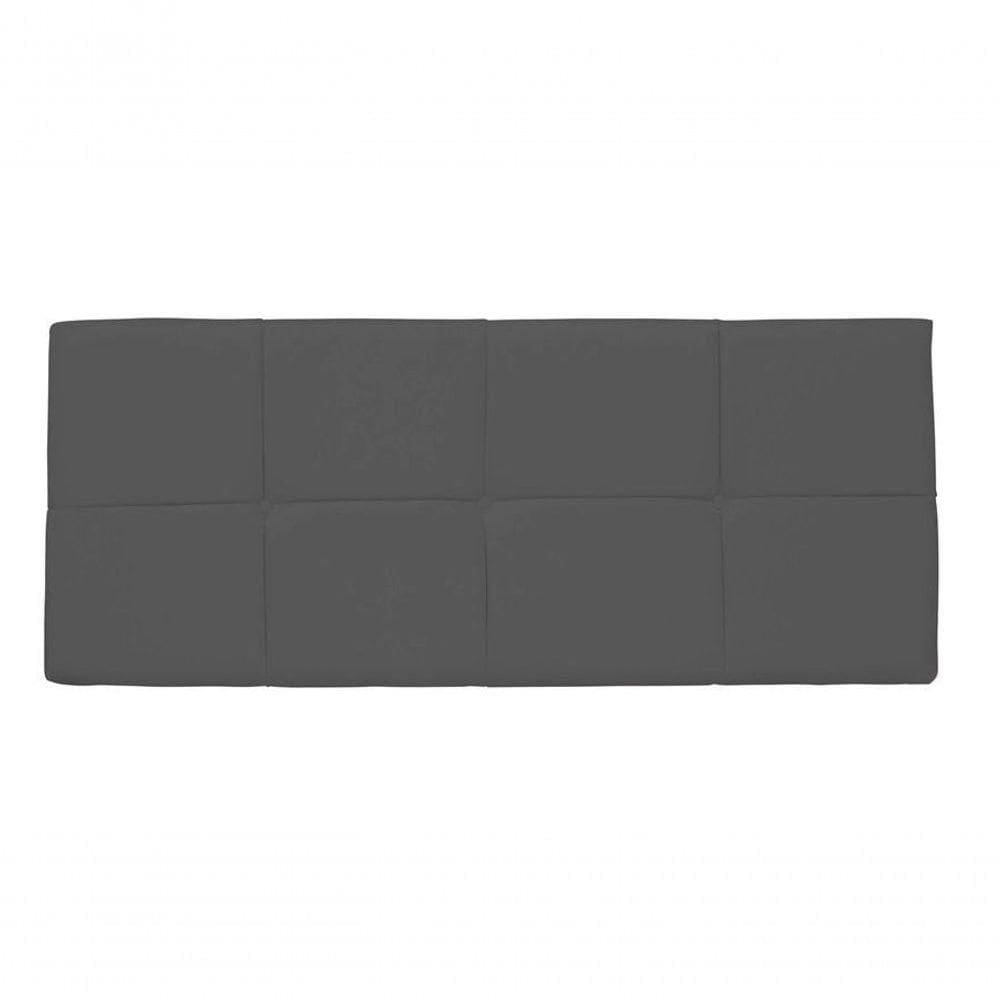Painel Cabeceira Casal 1,40cm Casal Cinza