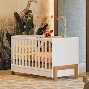 4300 - Berco Mini Cama Fantasia Branco Acetinado