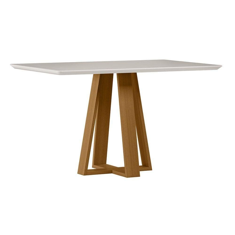 Mesa Lectus 135x90cm - Ypê-off White