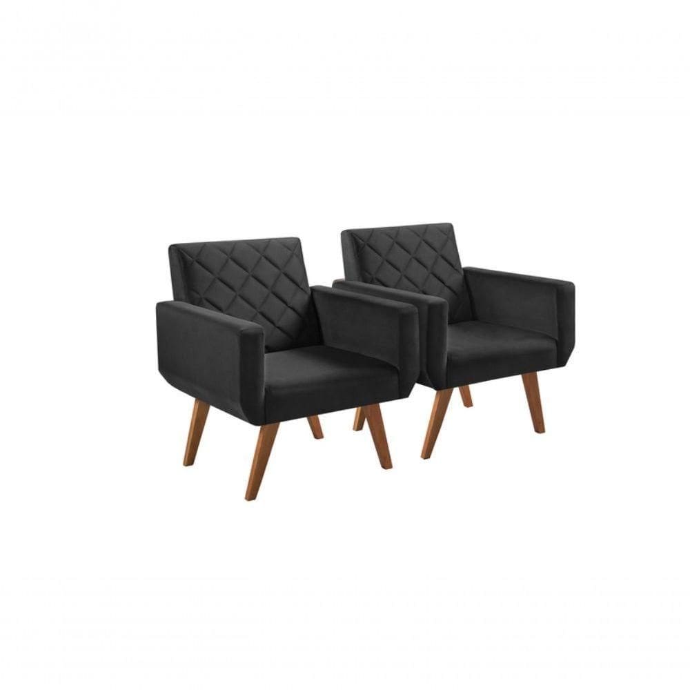 Kit 2 Poltronas 1 Lugar Anabelle Unidecor