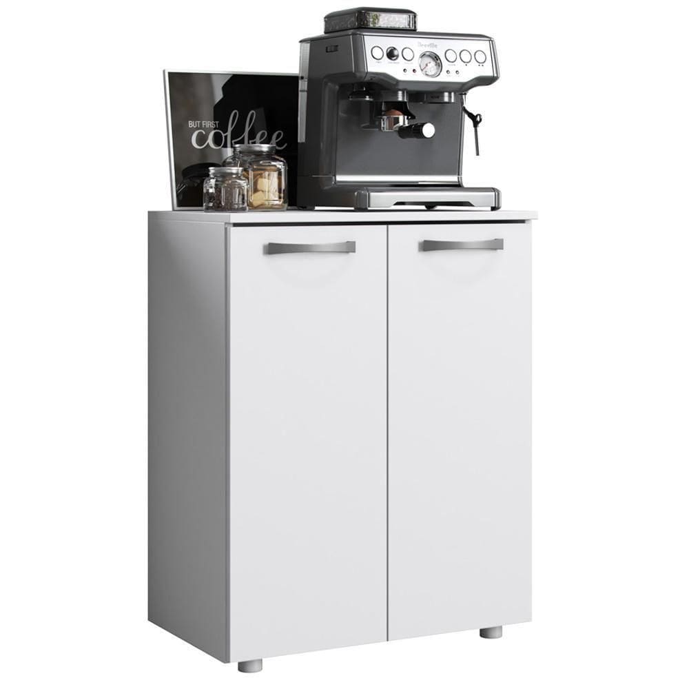 Balcao Multiuso Cozinha 78cm 2 Portas 2003202 Branco Armoveis Branco