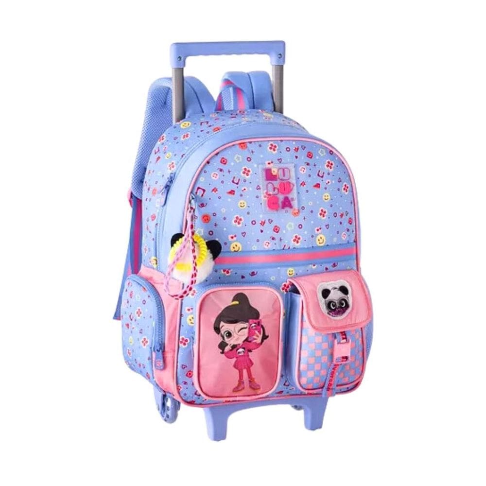 Mochila De Carrinho Luluca 16 Azul Clio Style