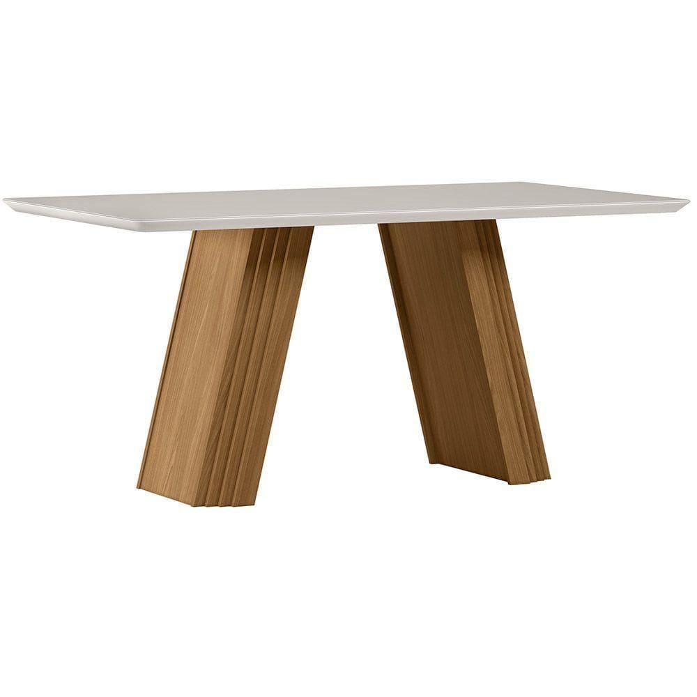 Mesa Fernanda 160x90cm - Ypê-off White
