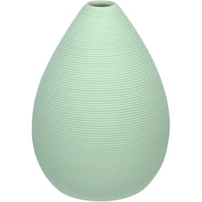 VASO DECORATIVO ENFIETE CASA HOME&CO CERÂMICA 17x13x13cm MENTA