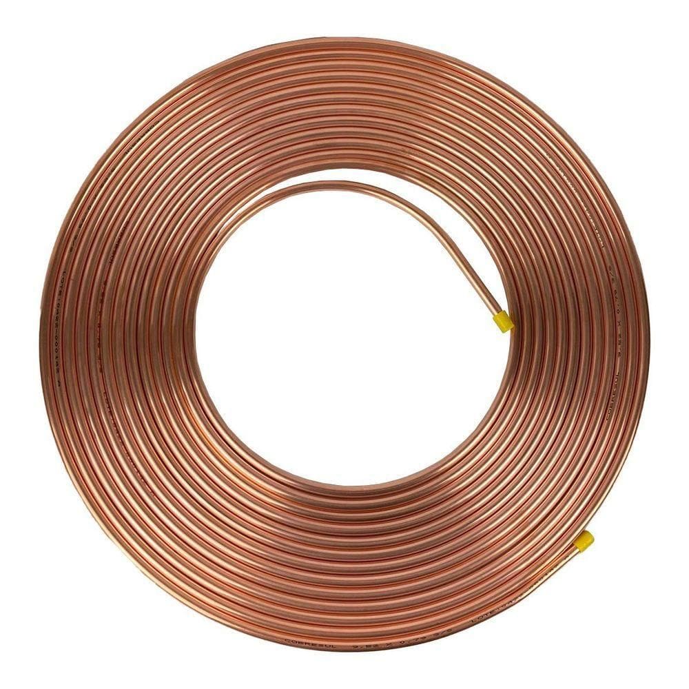 Tubo Cobre Panqueca 1-2 12,7mm Parede 1-32 0,79mm 3 Metros