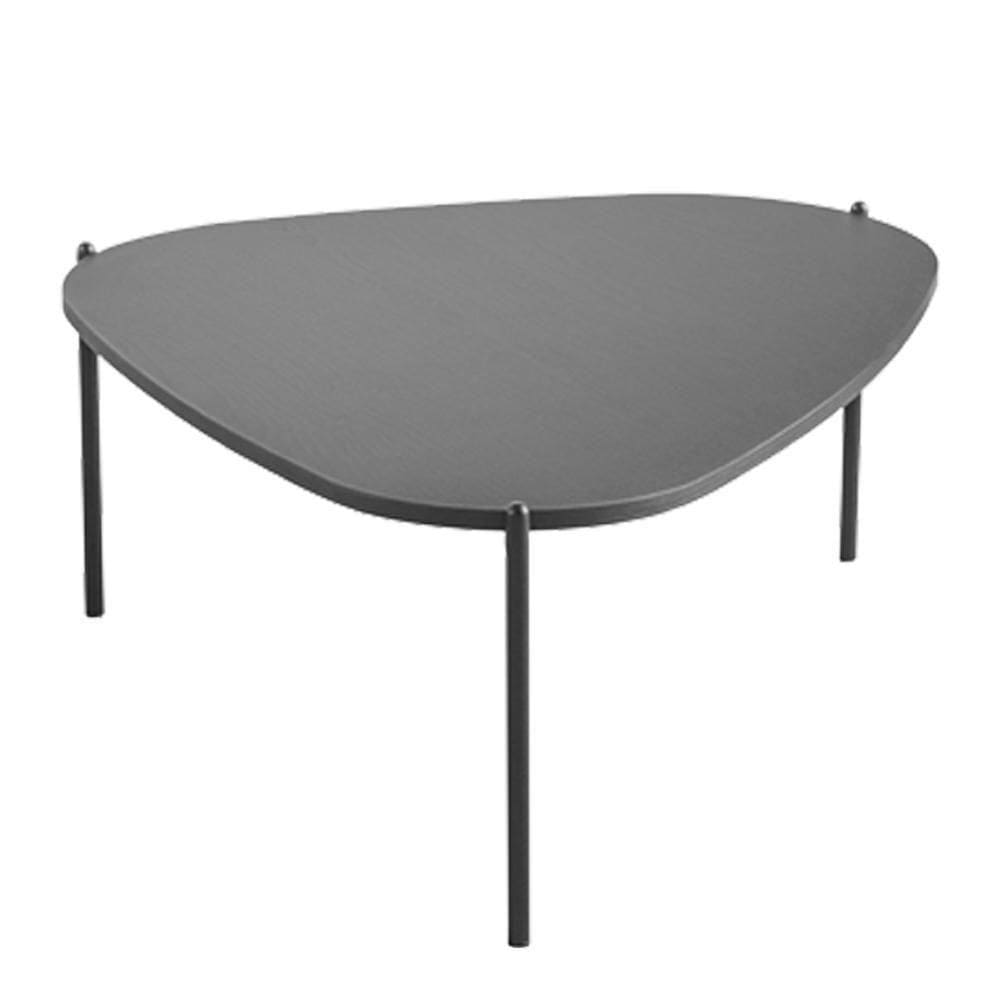 Mesa De Centro Organica Pe Metal Preto Nero 28014 Artesano Nero Preto