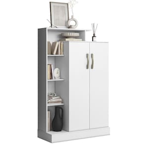 Multiuso Sapateira Flor 02 Portas 2000199 Branco Armoveis Branco