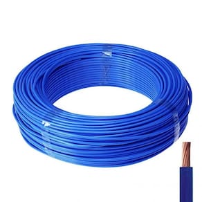 Fio Elétrico Cabo Flexível 1 Via 2,50mm Azul 10 Metros | Azul 2,50mm