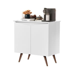 Buffet Aparador  2 Portas Retrô branco